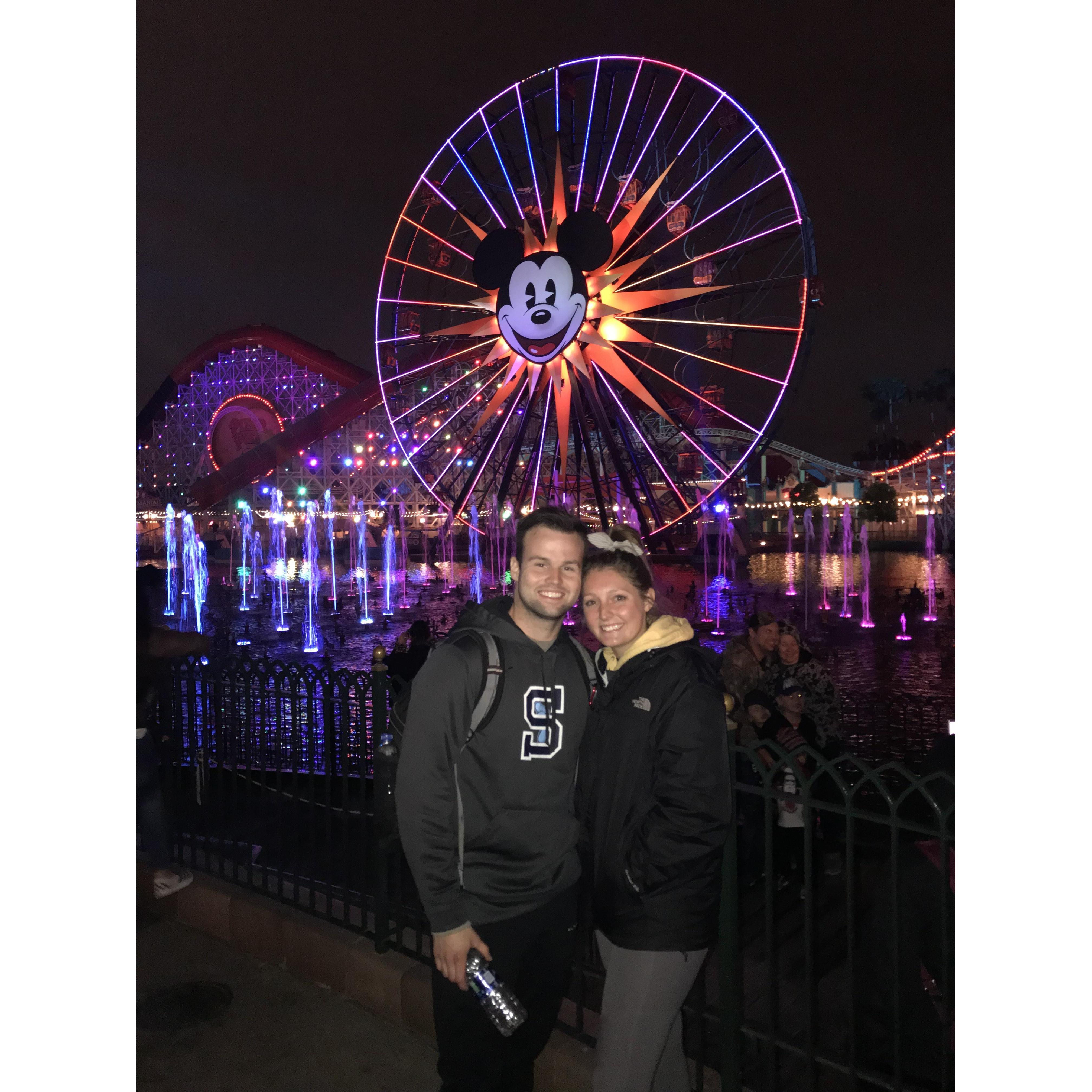 Disneyland, California with the Kruplas! Spring Break 2019.