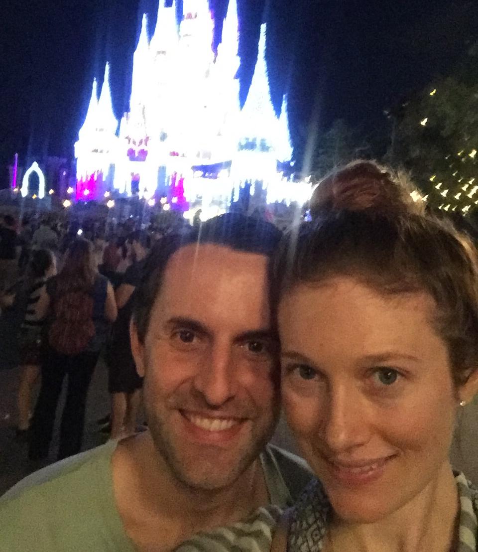 Our first trip to Disney World together! 
He finally understood the depth of my love for The Mouse.