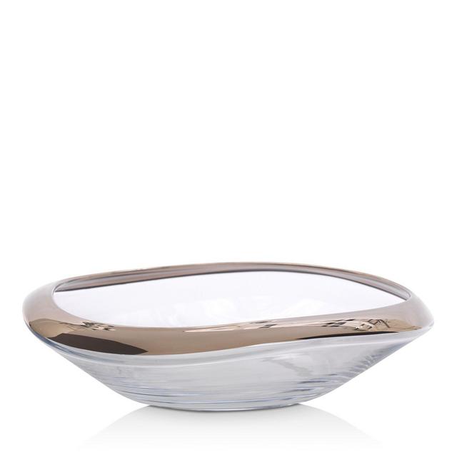 Mitchell Gold Bob Williams Medium Asymmetrical Glass Bowl