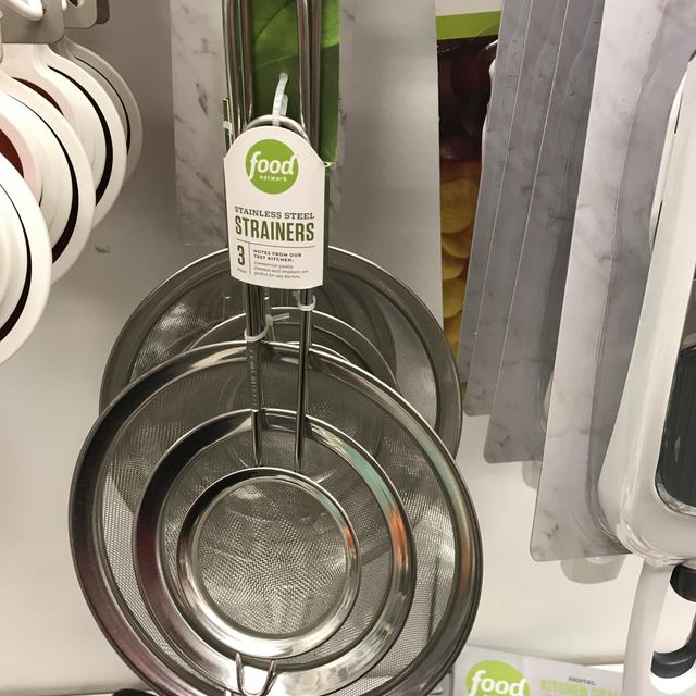 Three strainers.   @ Kohls