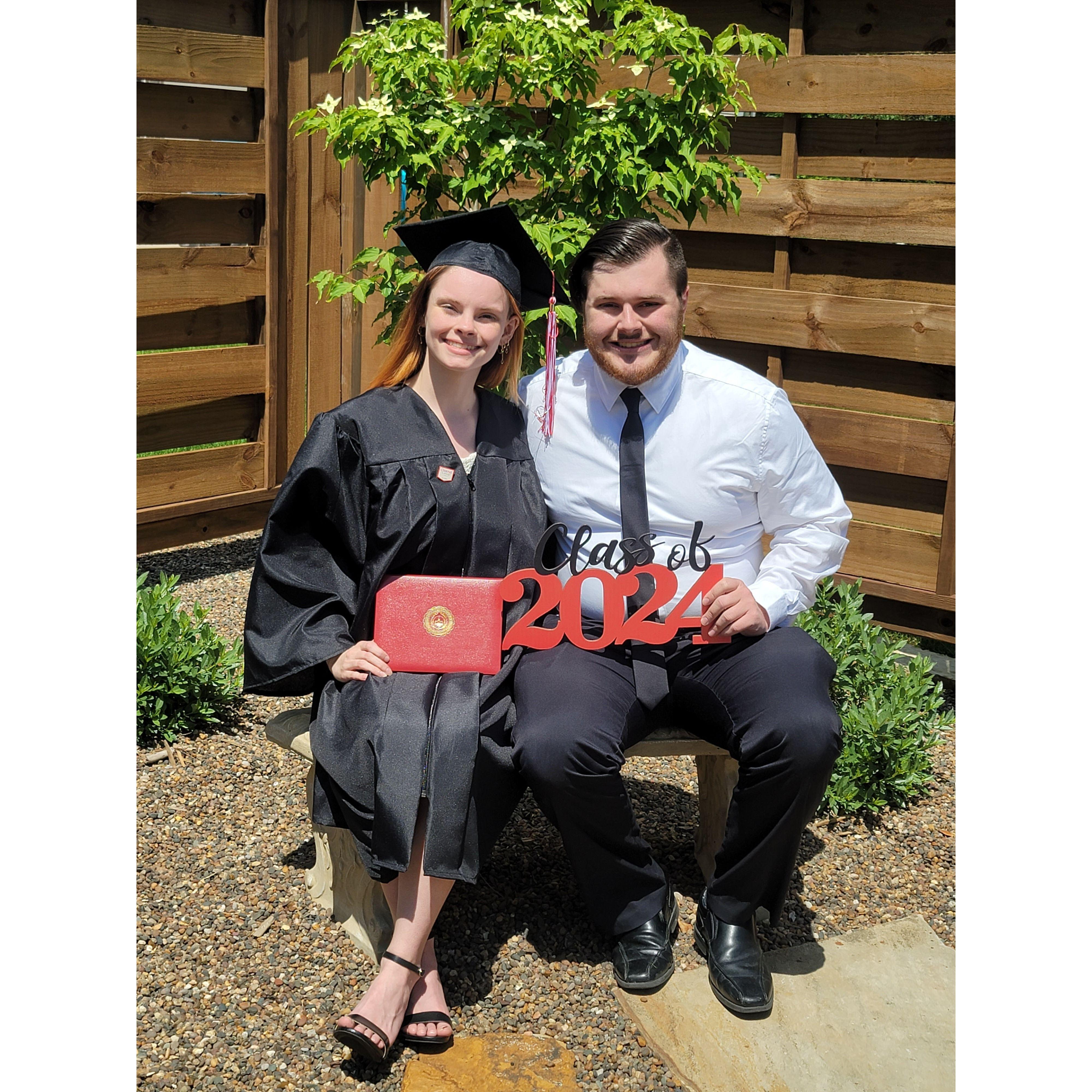 Devyn graduates College