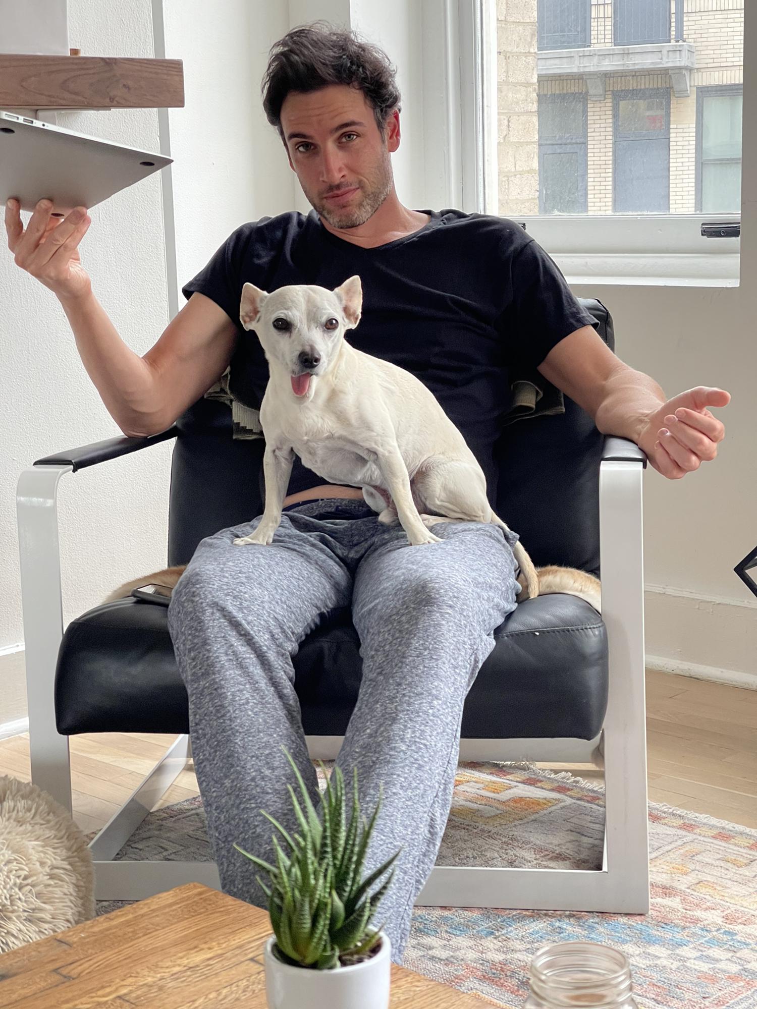 Eric’s coworker, chip 🐶