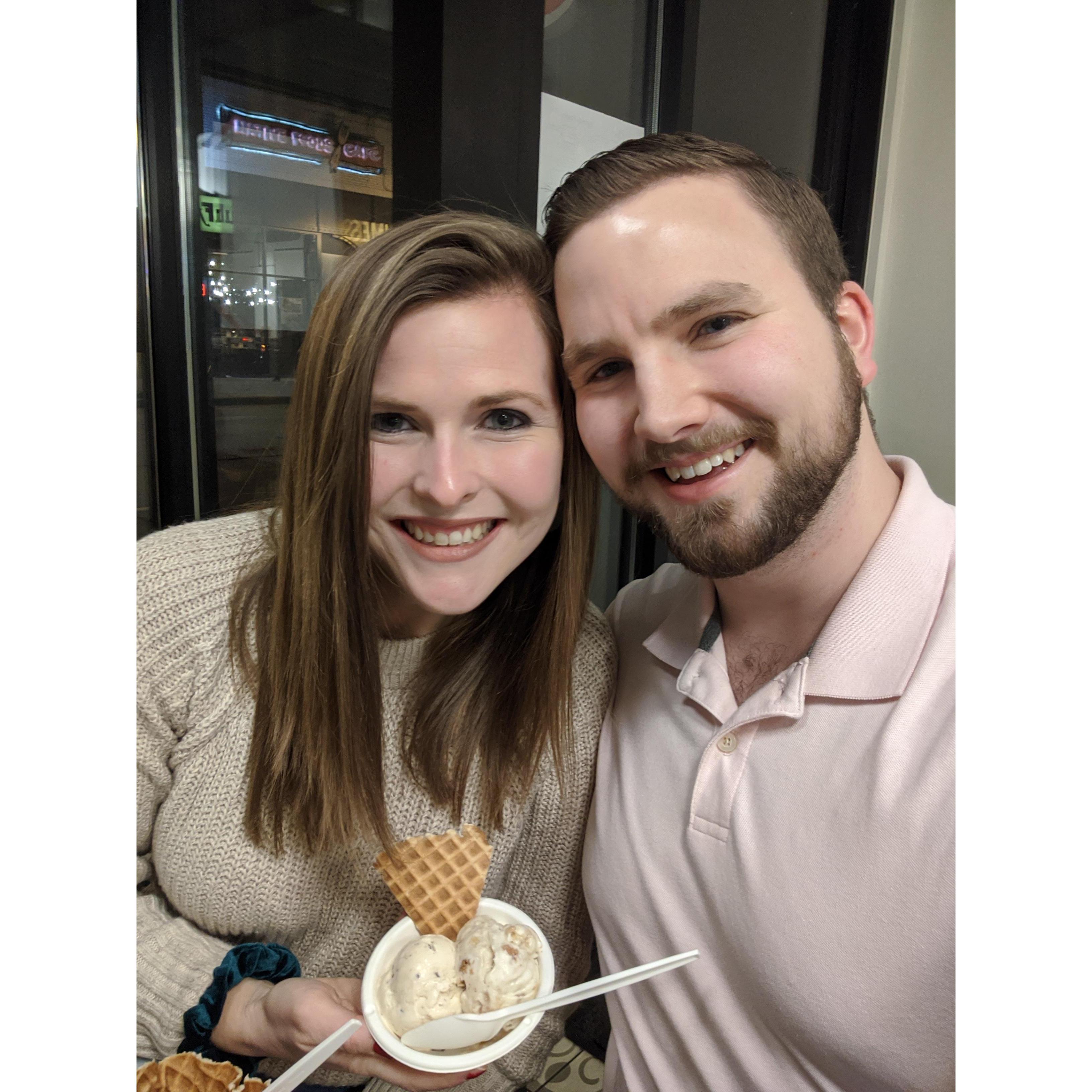 Our first picture together!