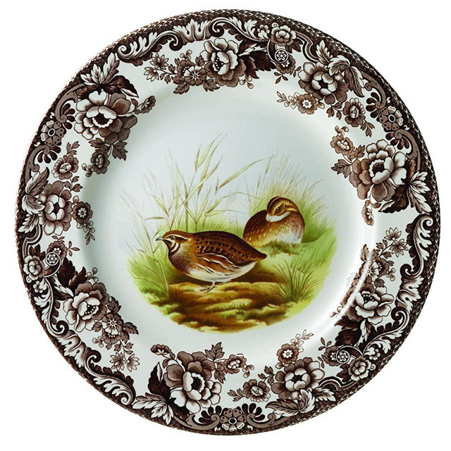 Spode Woodland Quail Dinner Plate