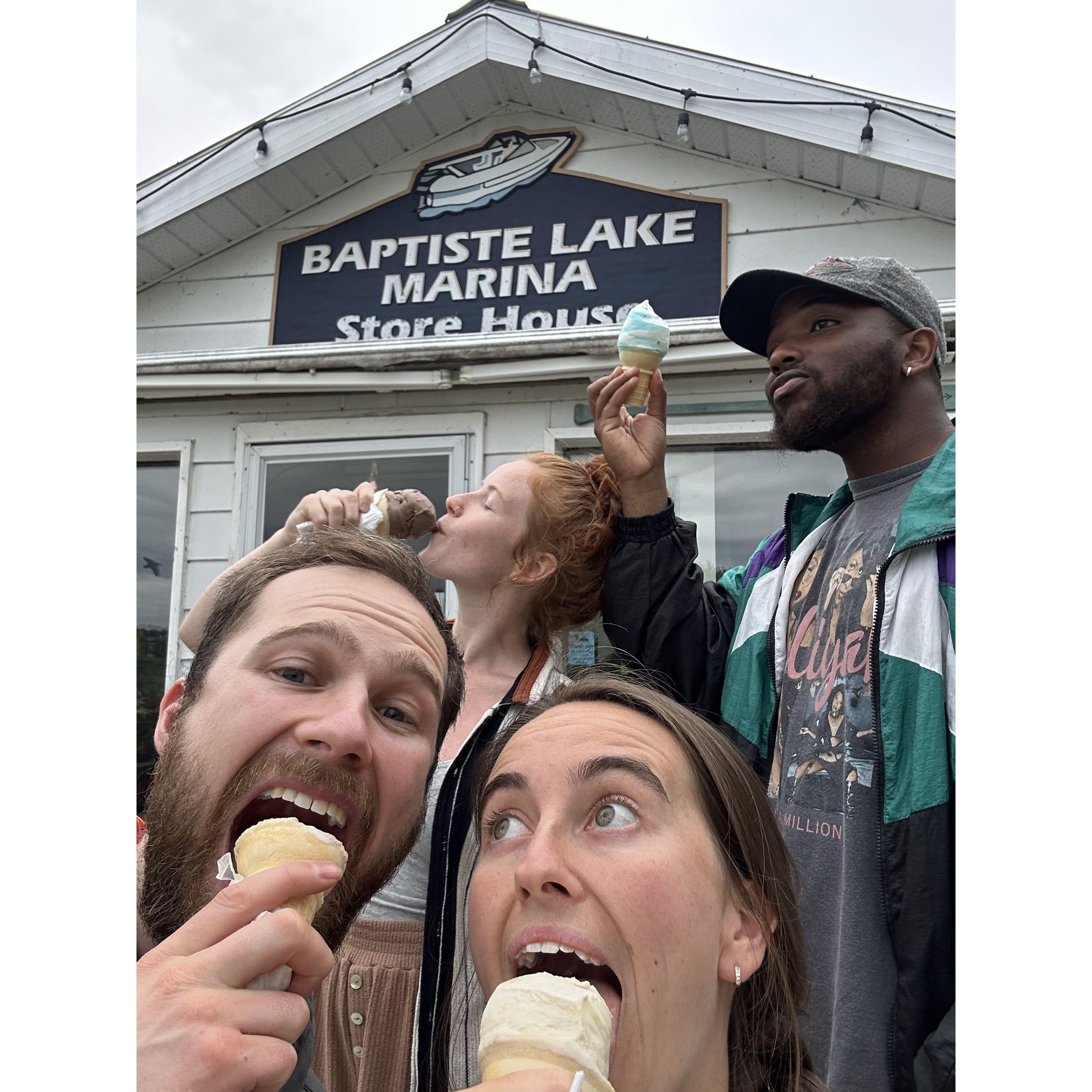 Jalen’s first cottage experience!