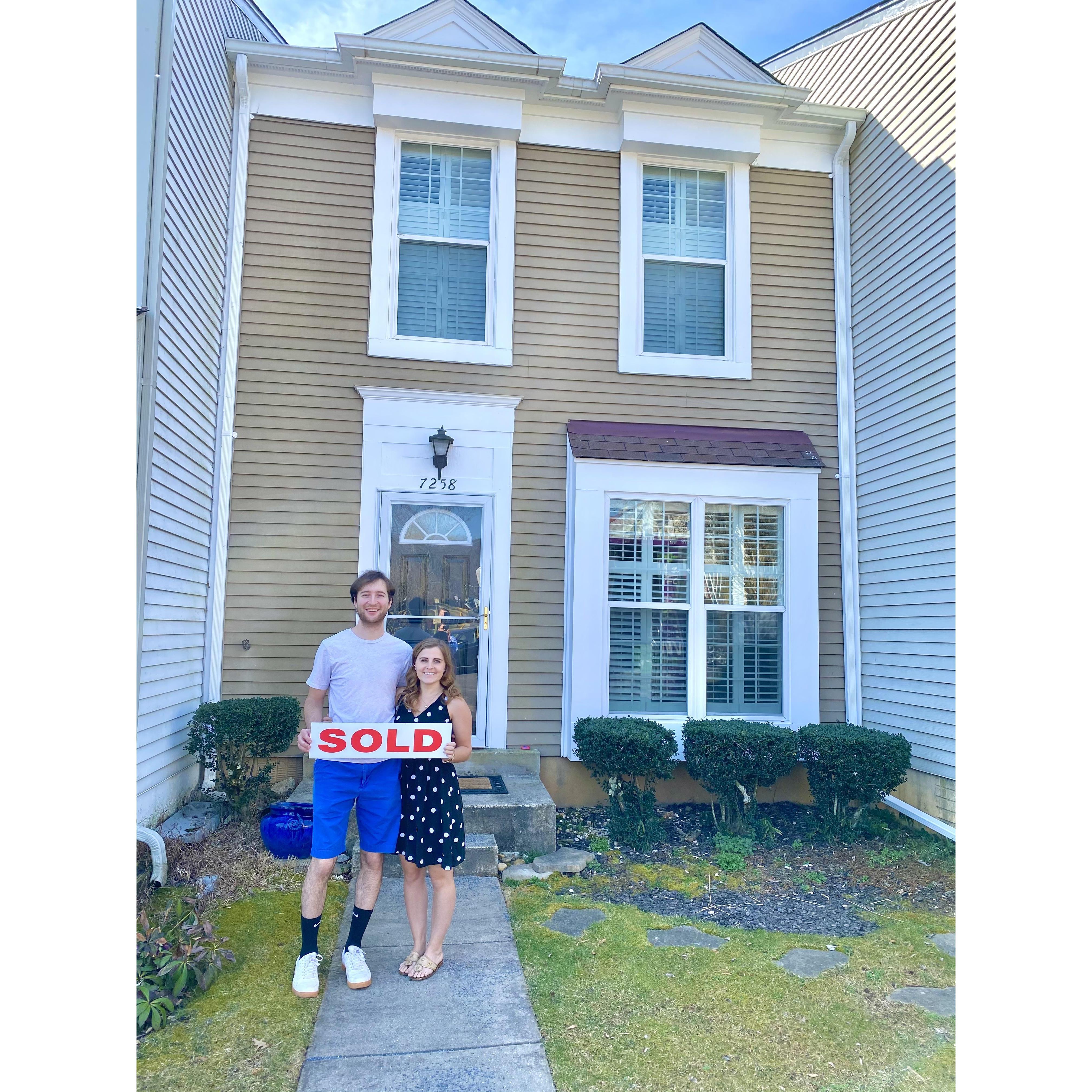 Our first house!! Purchased in March 2021