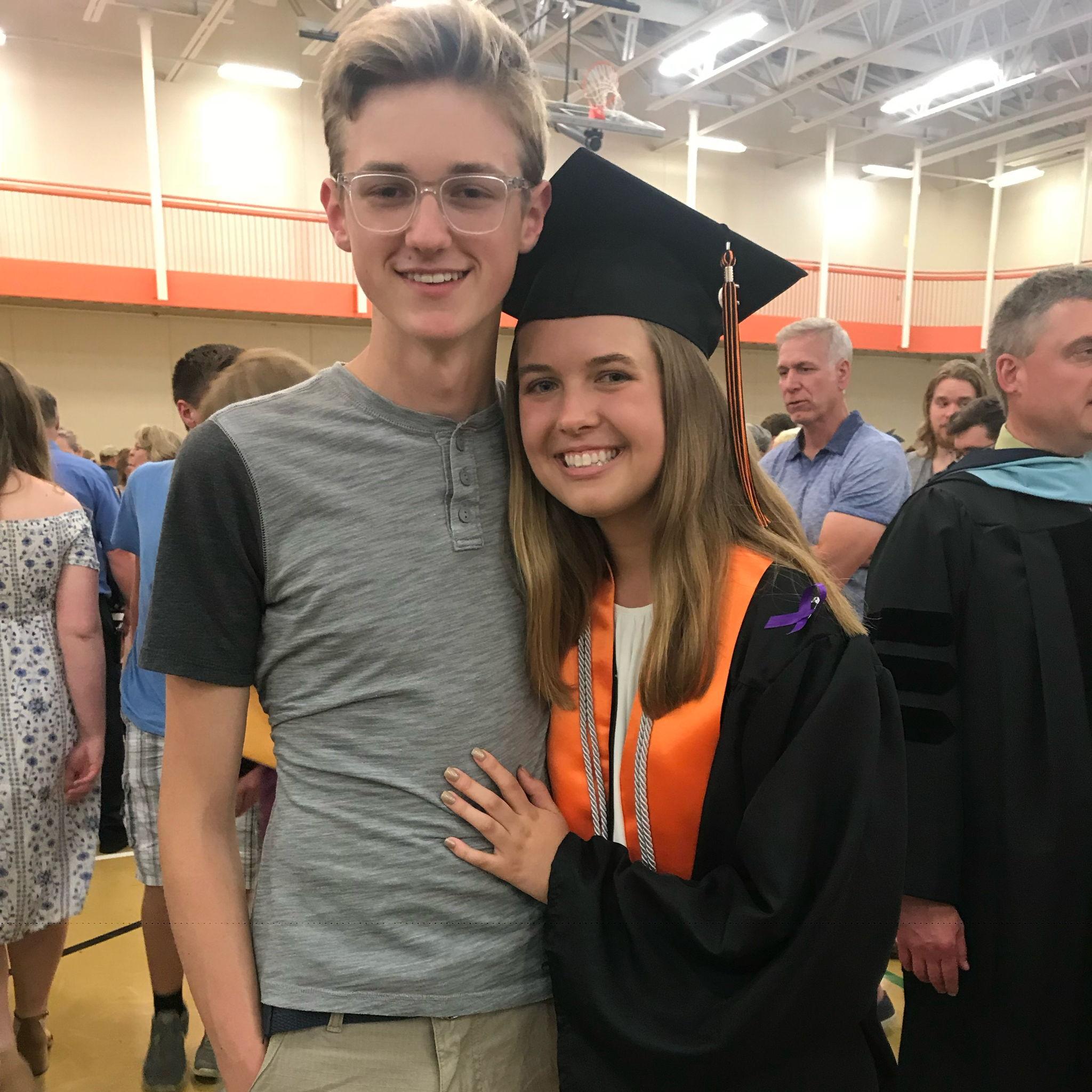 Lily's high school graduation (June 2019)