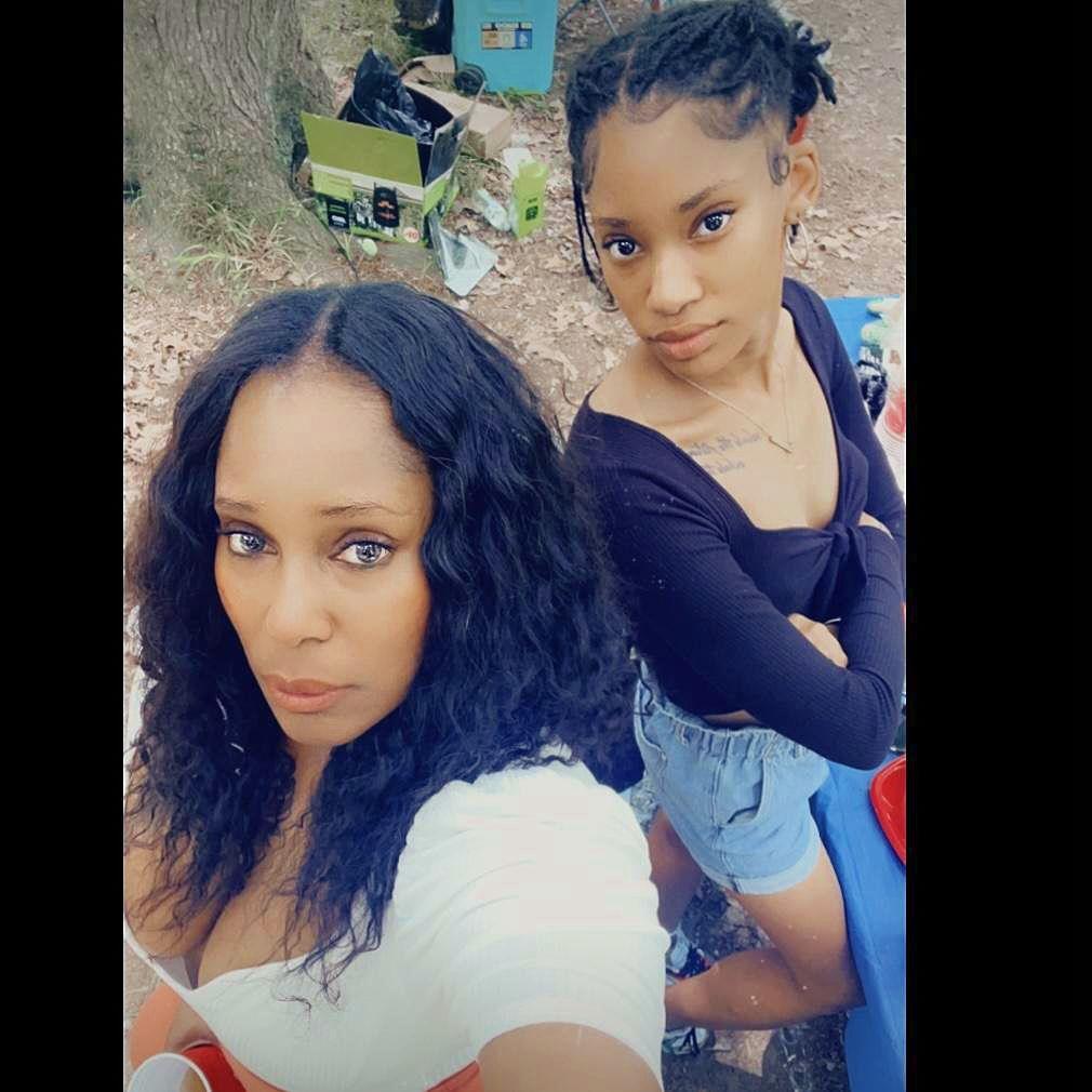 Mother and daughter.