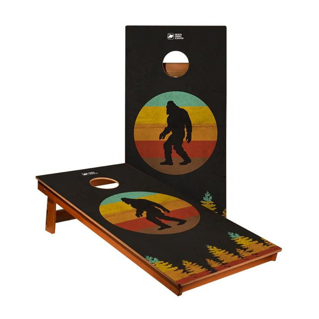 RETRO SASQUATCH BACKYARD 2400 CORNHOLE BOARDS
