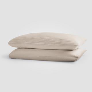 Calm Crinkled Comfort Pillowcase, Set of 2