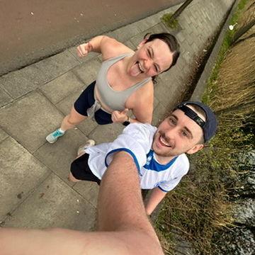 Half Marathon Training. March 2025.