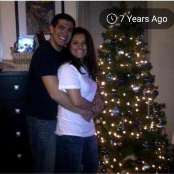 This was our first Christmas tree... 8 years ago :)