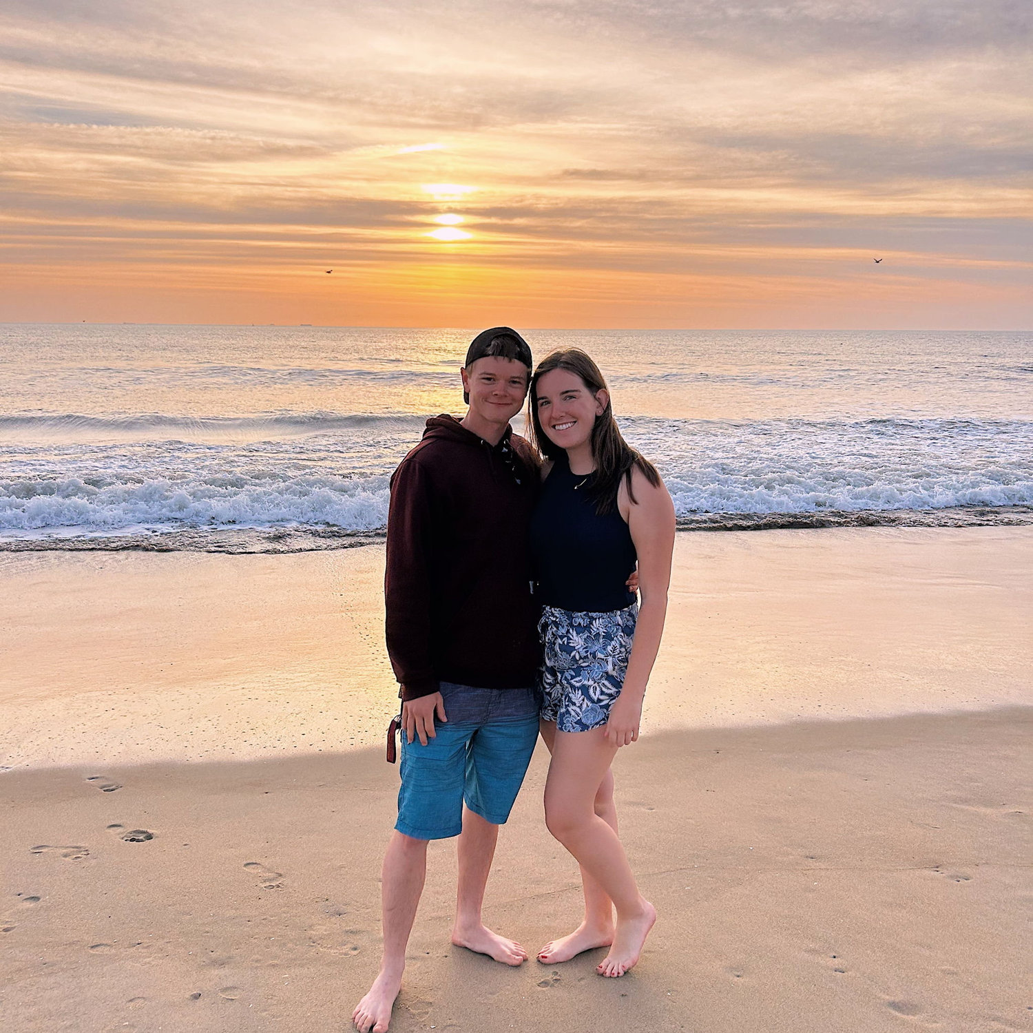 Our first trip together to VB where we recently moved!
