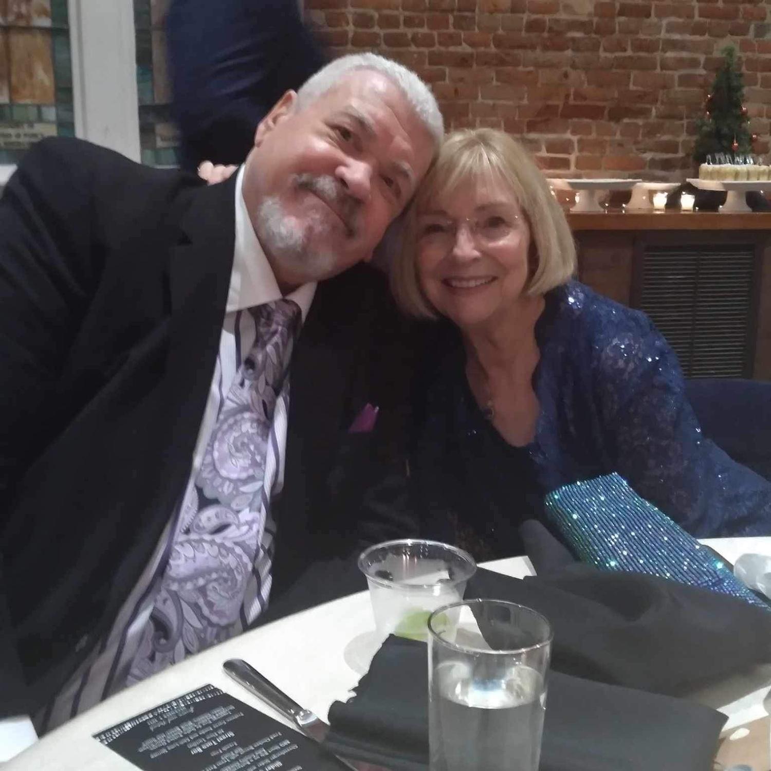 Dawn's parents - Larry & Mimi Pitula - married 59 years! Larry retired from the NC Highway Patrol and the US Coast Guard. Mimi retired from Carteret Health Care where she worked in the pharmacy