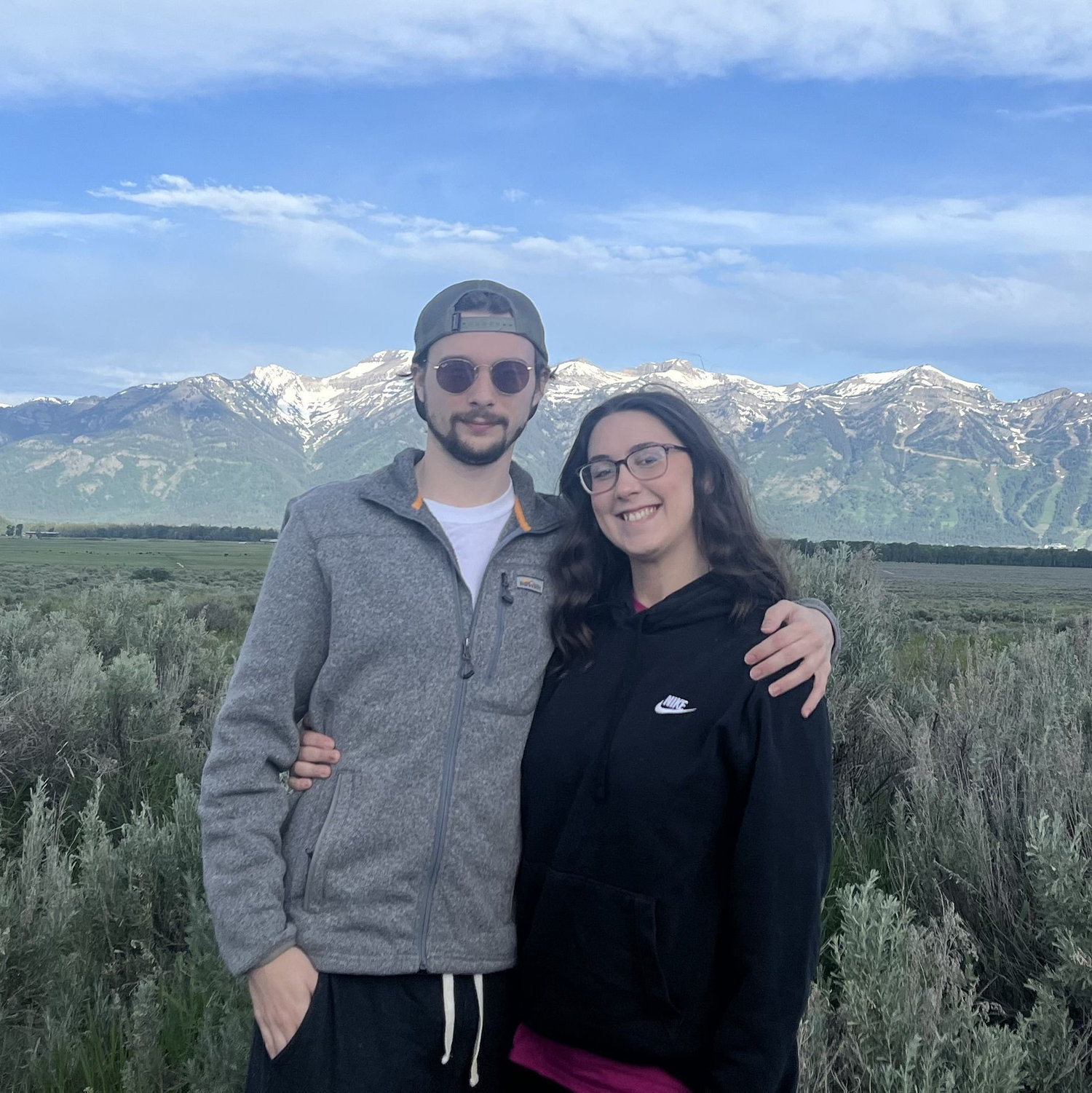 Our first big vacation to Yellowstone.