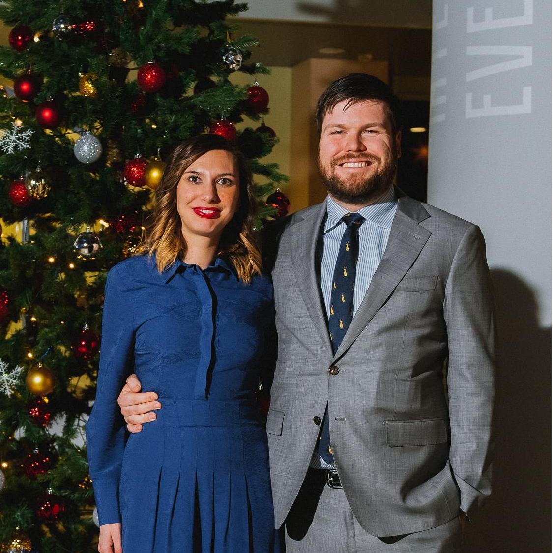 Staff Christmas party for 2018. We dress up nice.