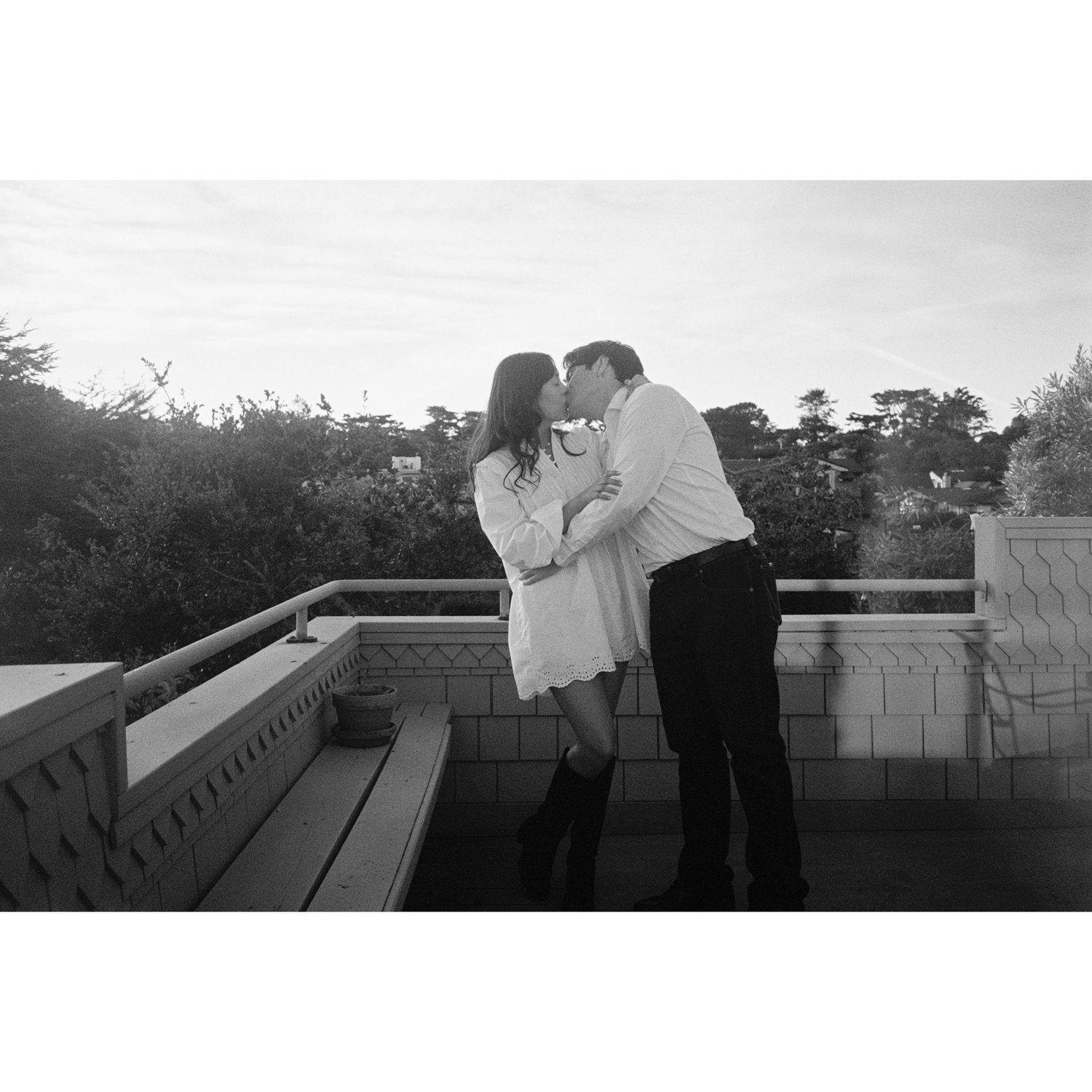 Moments after Suzette said "yes!"