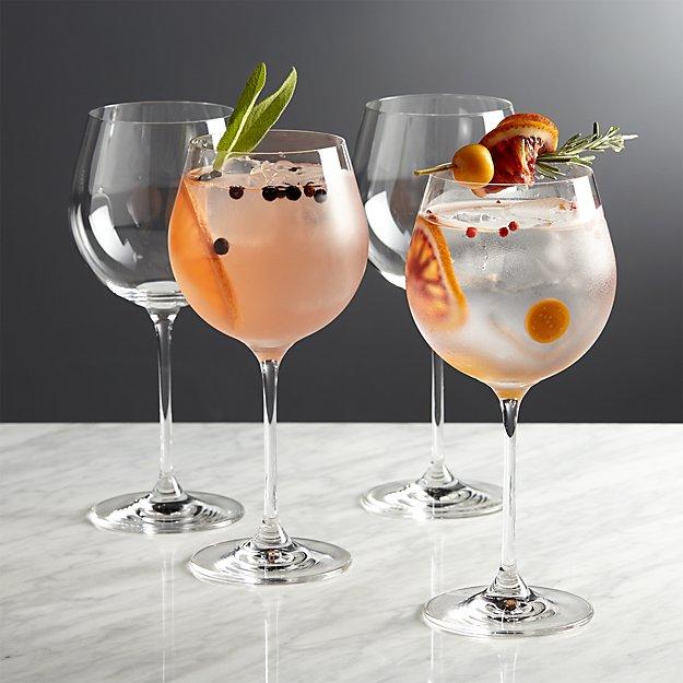 Oregon Gin Glasses, Set of 4