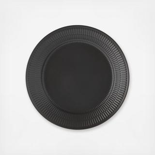 White Fluted Salad Plate