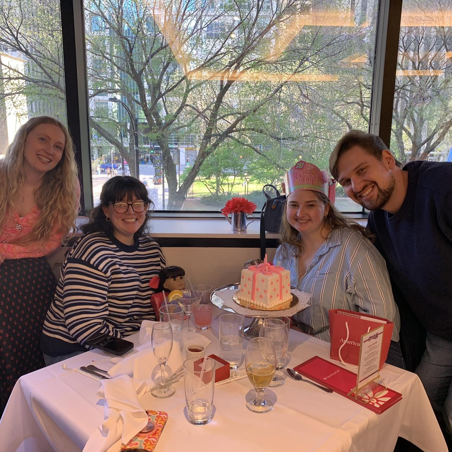 My 26th bday at American Girl