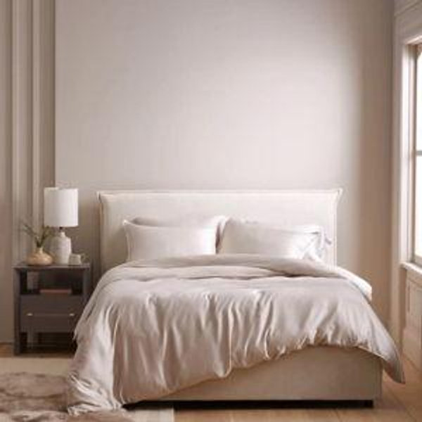Bamboo Duvet Cover Set in Sand - King/Cal King