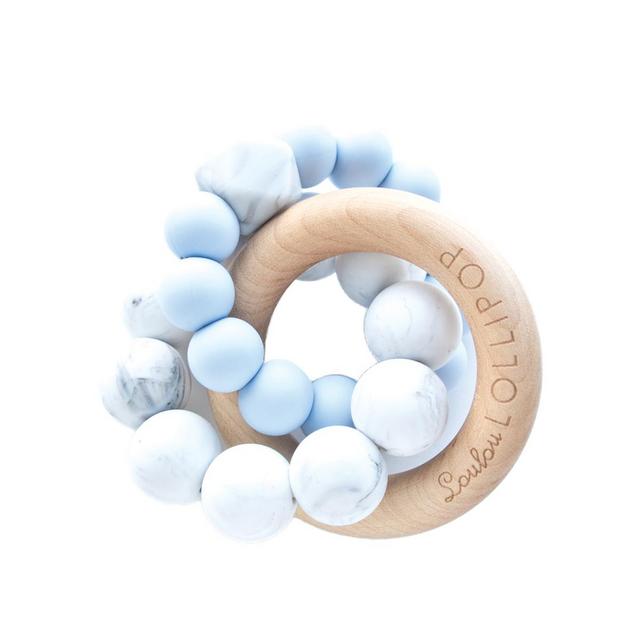 LouLou Lollipop Trinity Silicone and Wood Teethers
