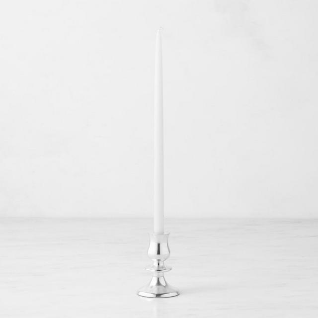 Heirloom Silver Tiny Taper Holders, Small