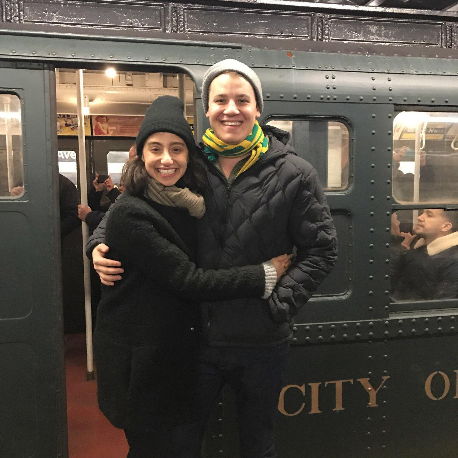 Holiday historical train ride