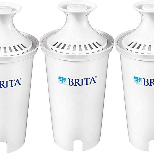 Brita OB03 Replacement Pitcher Filters (3-Pack), White