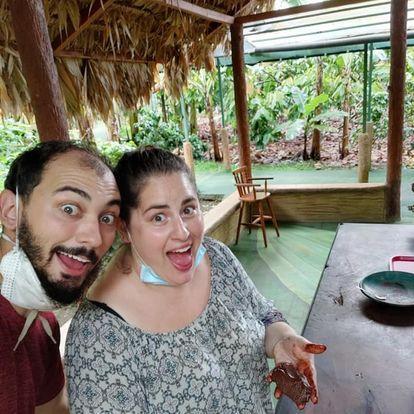 Making chocolate in costa rica!