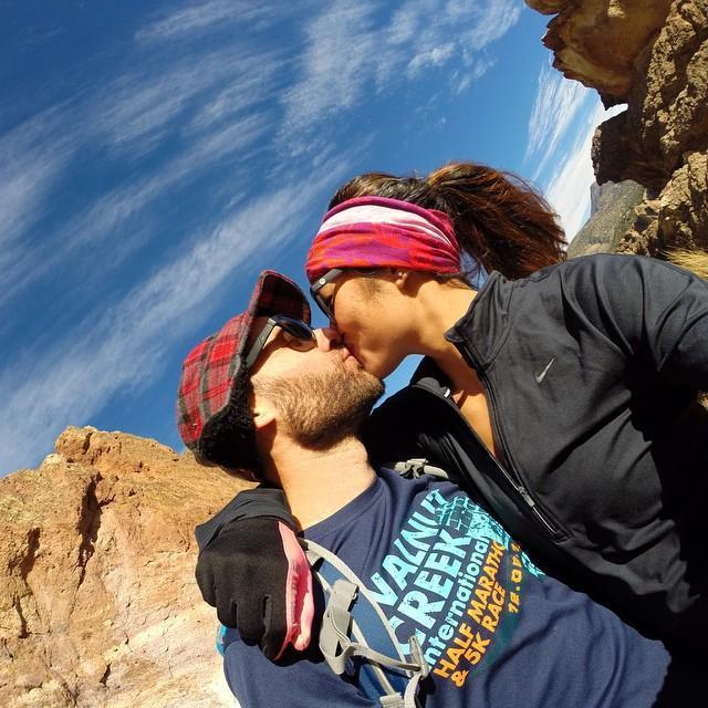 at Smith Rock State Park in Bend, Oregon