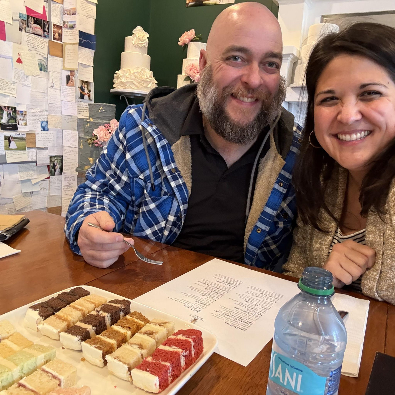 Cake tasting!