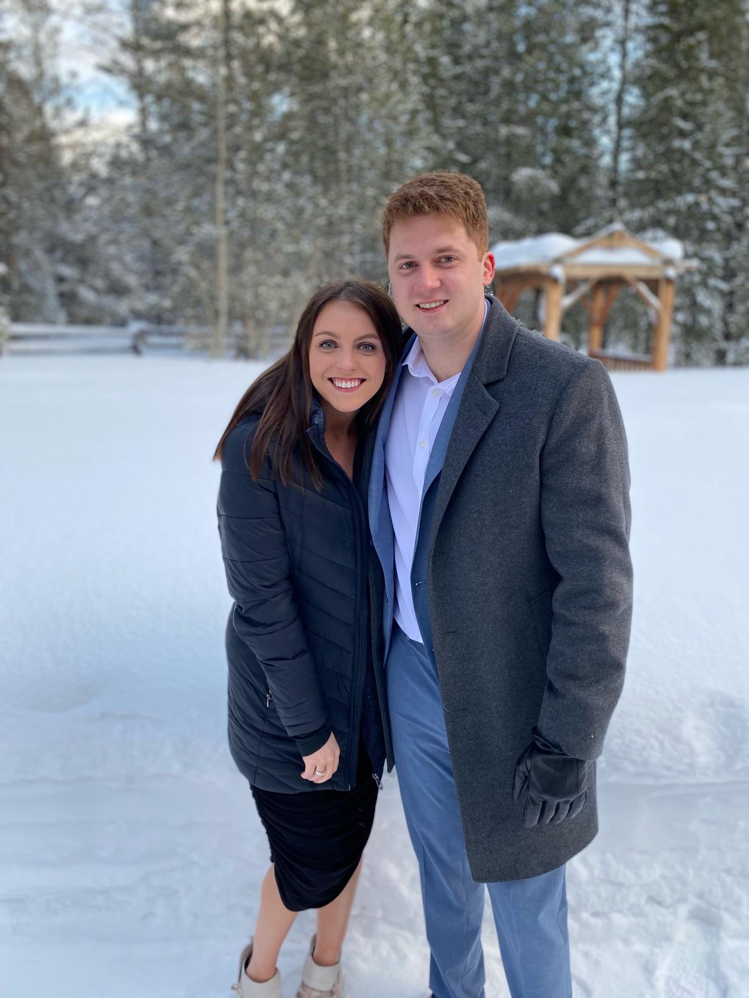 Nick's cousin's wedding in Montana (February 2021)