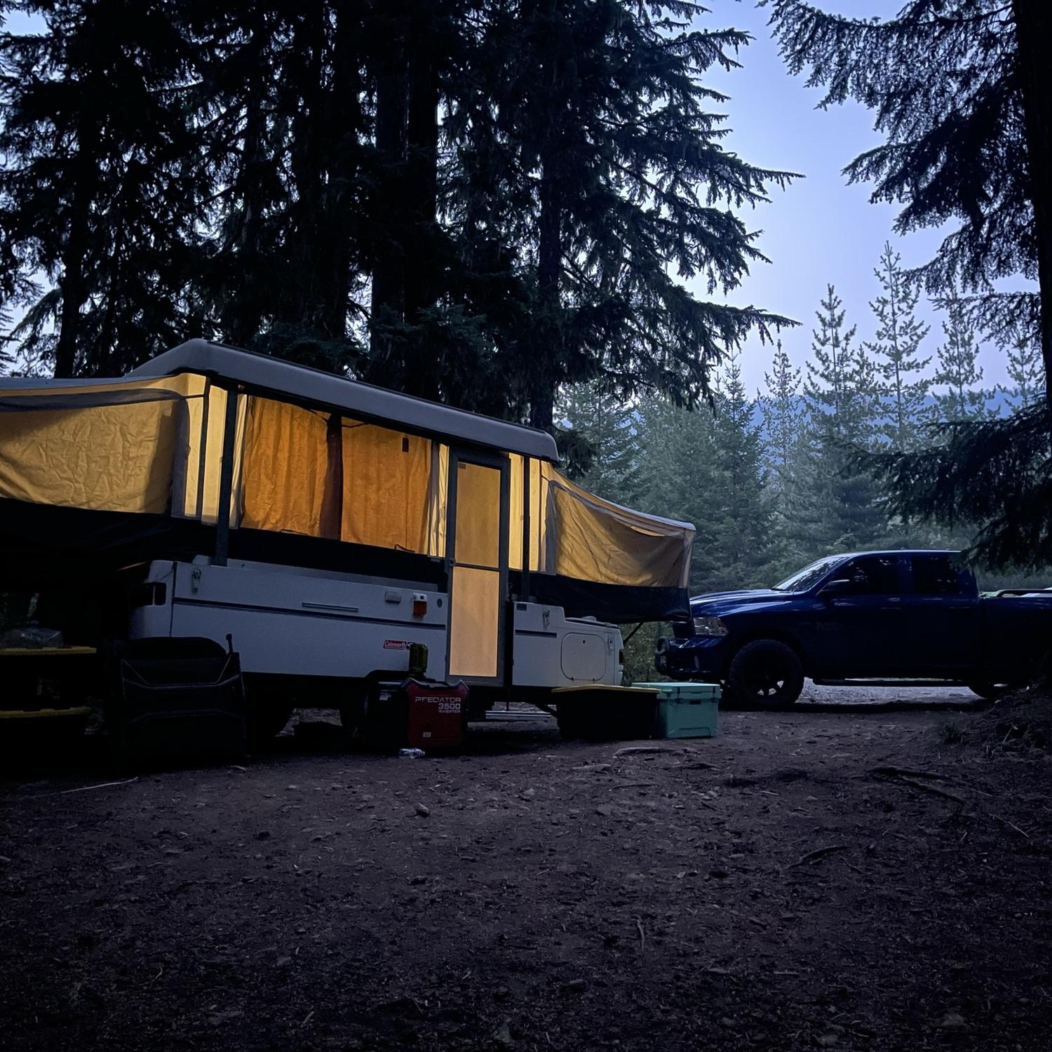 Dispersed camping