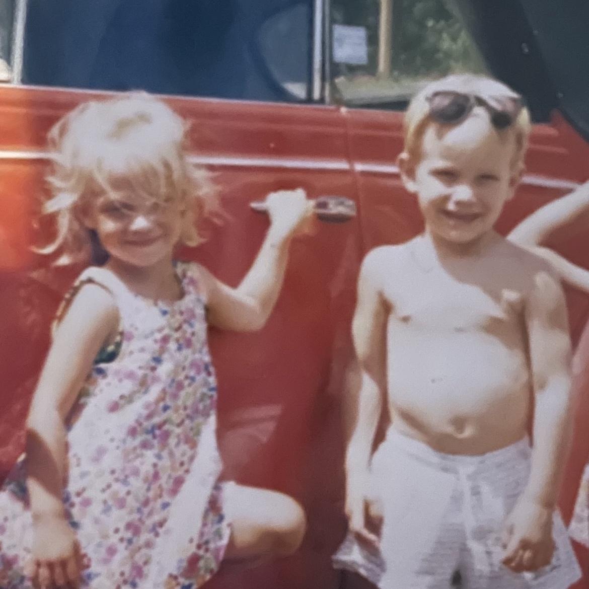 Saying goodbye to Elise Pavelka's Volkswagen Bug - 1997