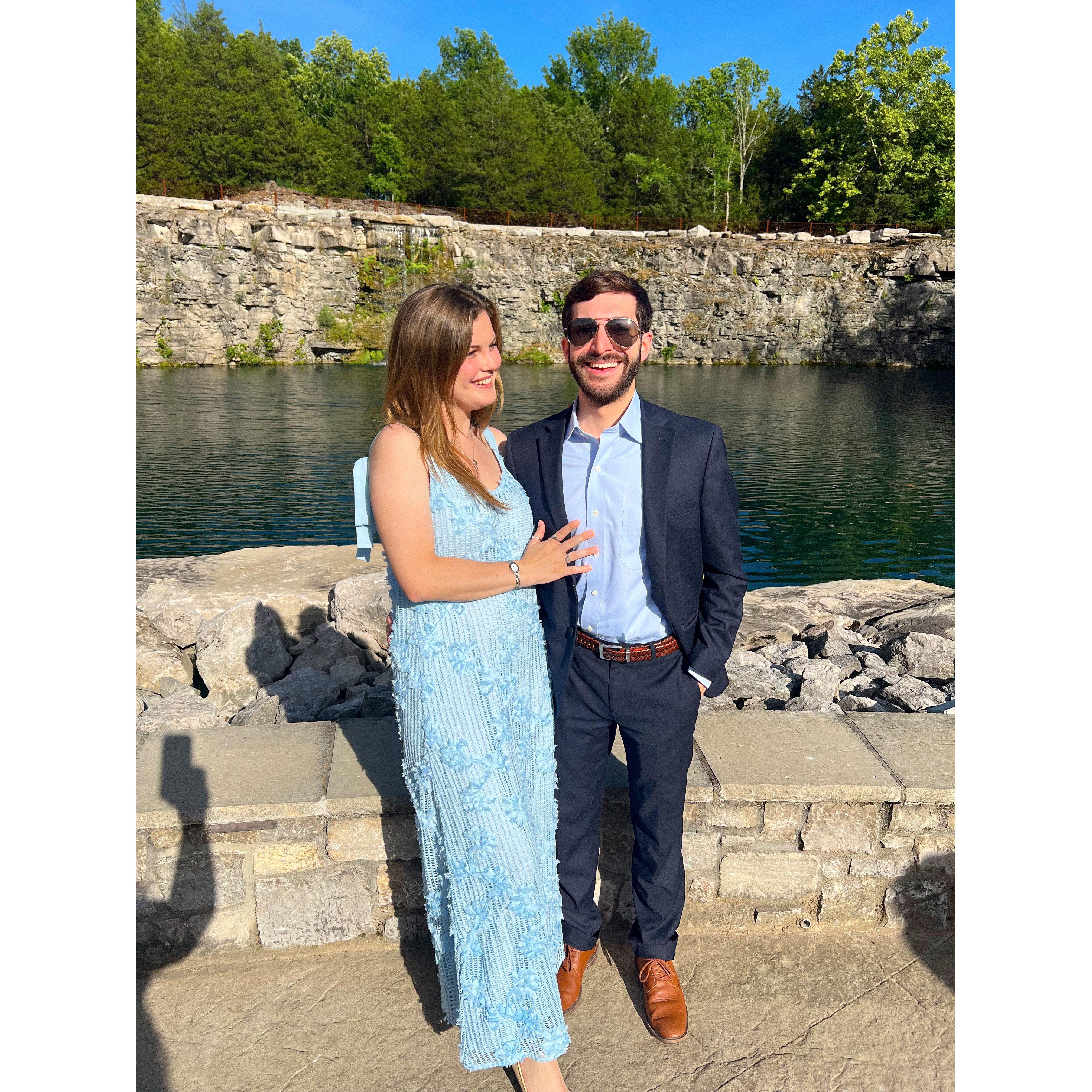 First wedding engaged!