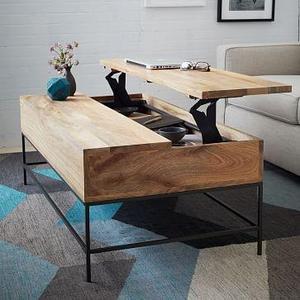 Industrial Storage Coffee Table - Cafe