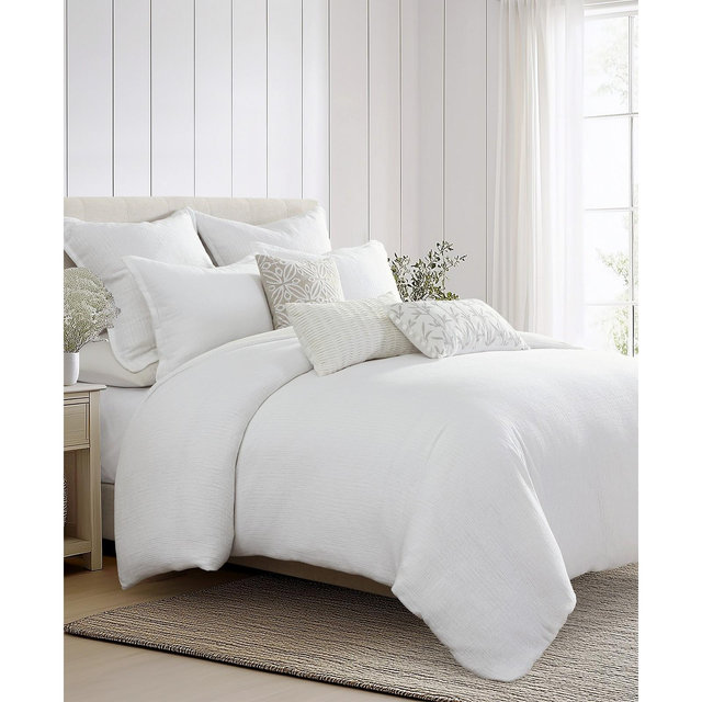 Levtex Home Matelasse Textured Cotton Tencel 3-Pc. Comforter Set, King