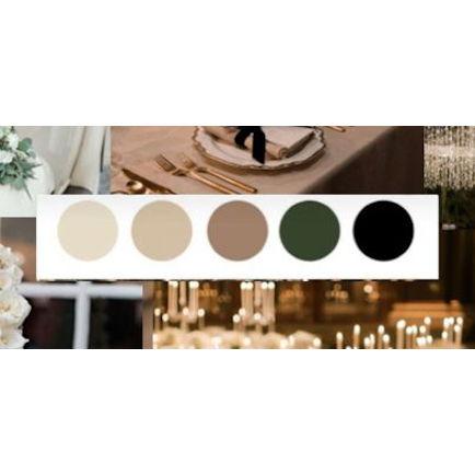 Wedding color palette