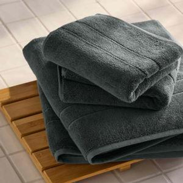 Super-Plush Turkish Cotton Bath Sheet Bundle Slate