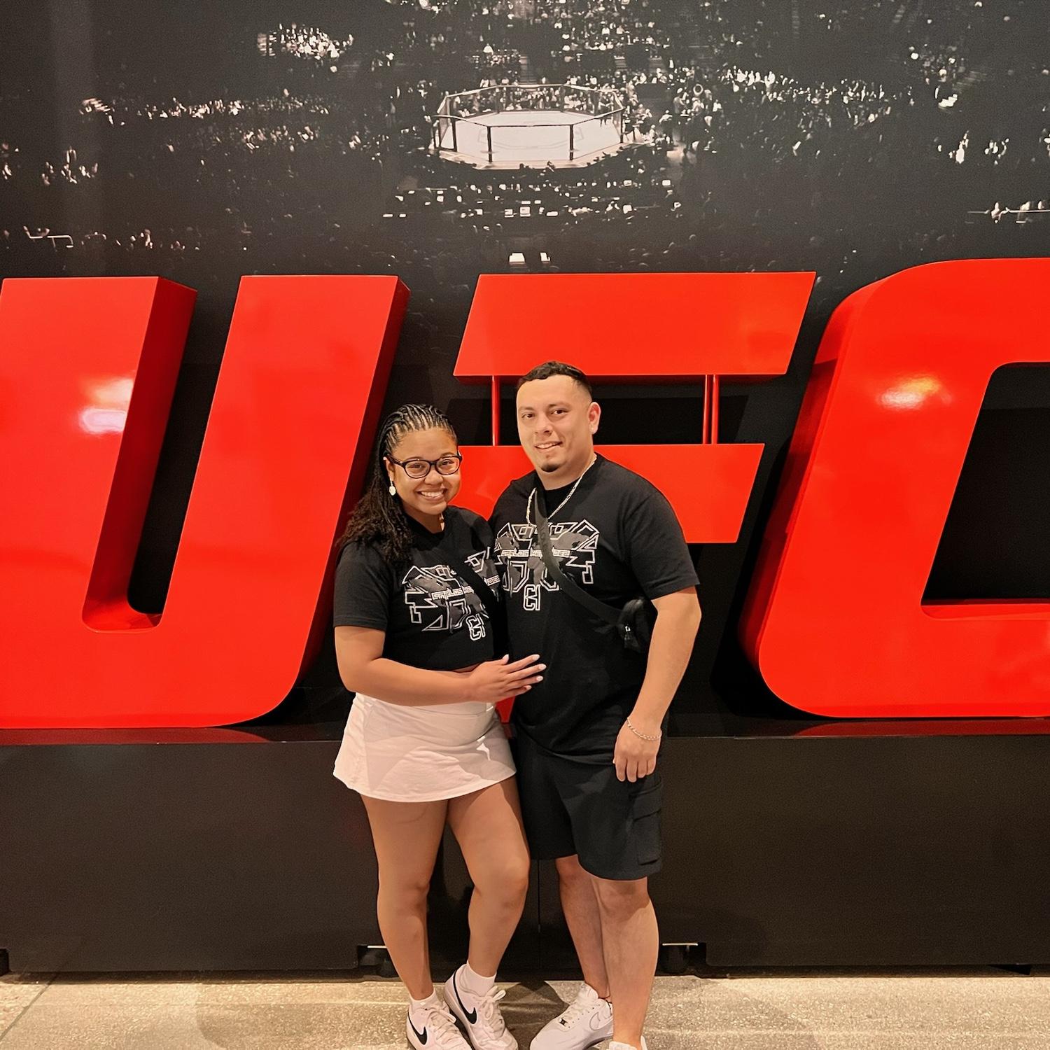 Our first UFC event
