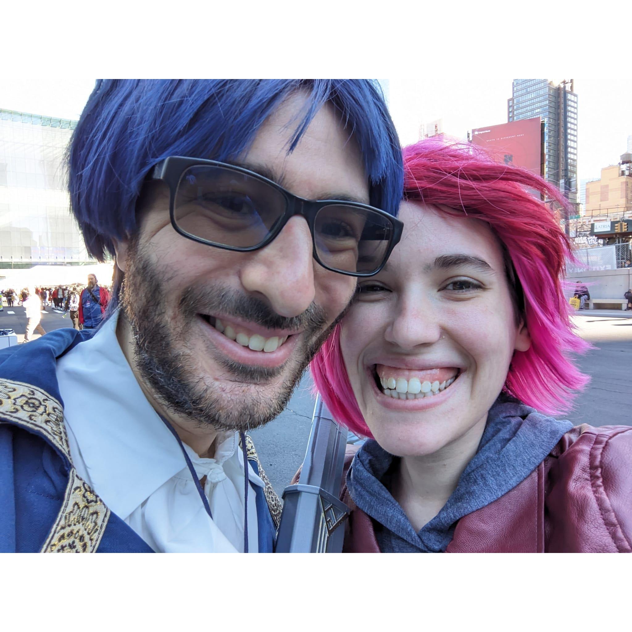 Cosplaying at New York Comic Con 2023