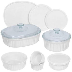 French 12 Container Food Storage Set