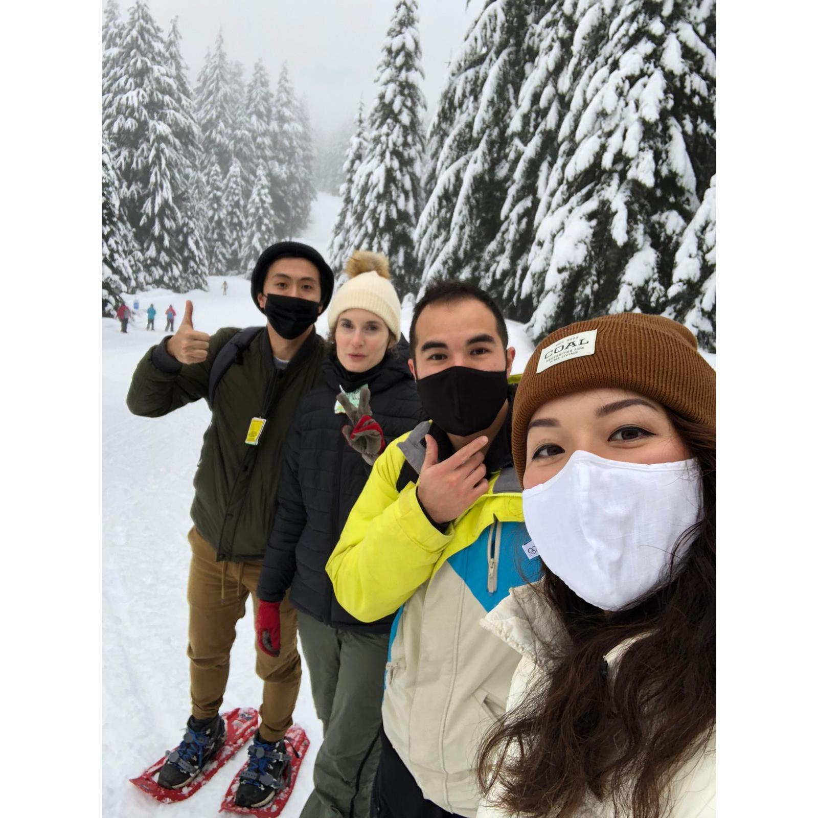 When we didn't know masks weren't required outside...