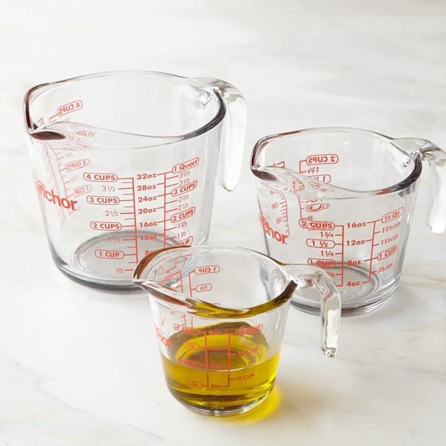 Anchor Hocking Measuring Cups, Set of 3