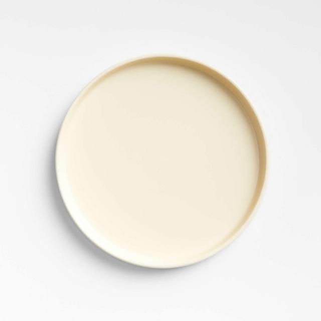 Butter Yellow Stoneware Salad Plate by Molly Baz