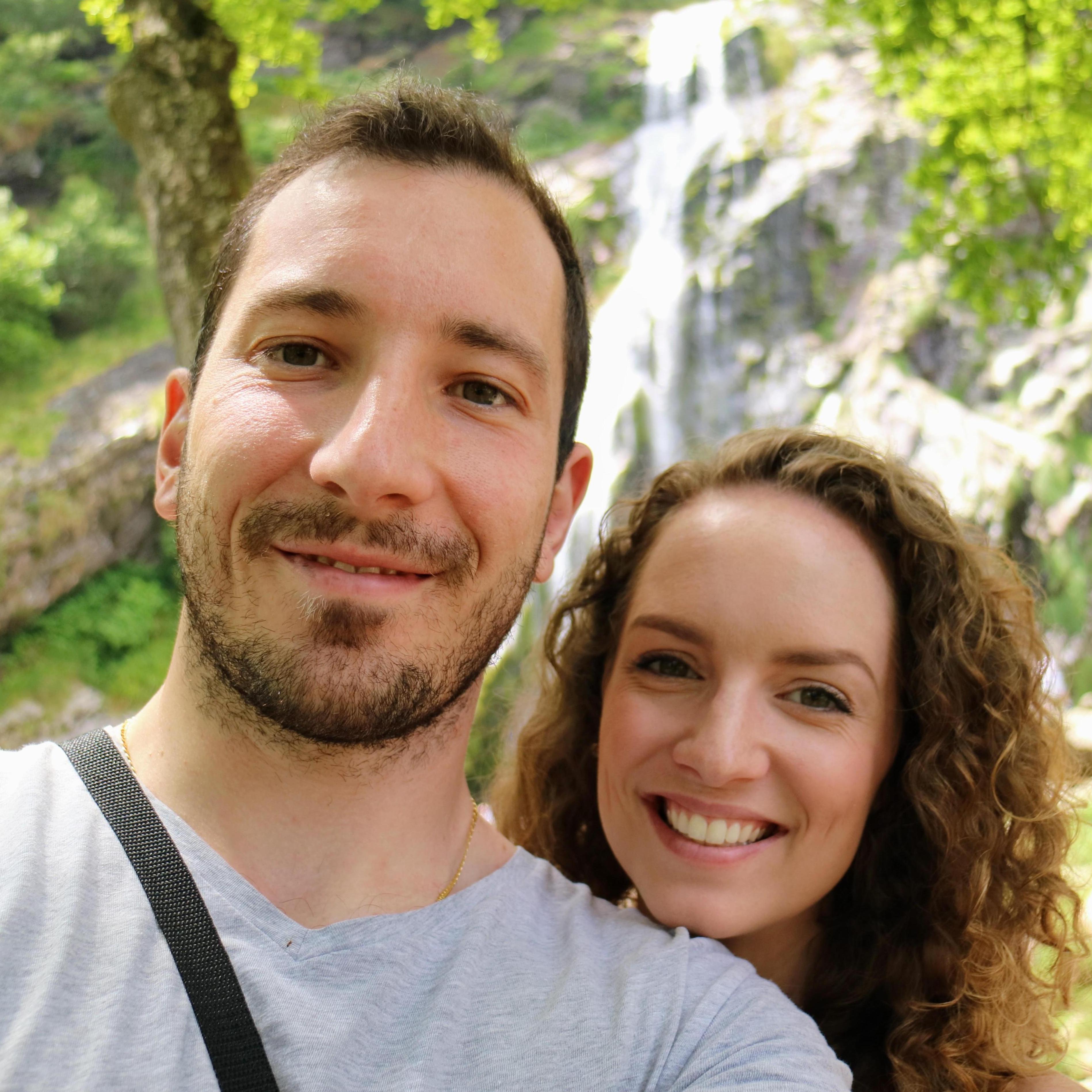 The tallest waterfall in Ireland.