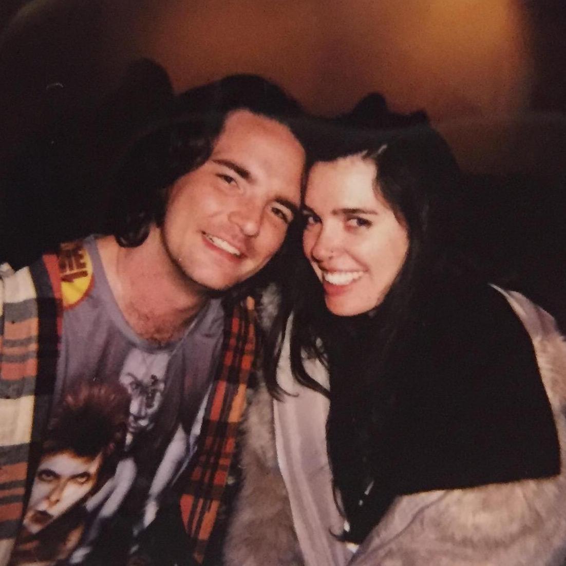 One of the first photos of us