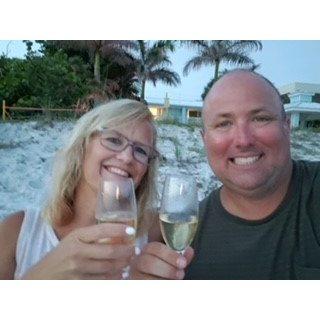 Cheers to the beach!