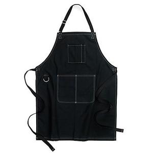 4-Pocket BBQ Apron in Black
